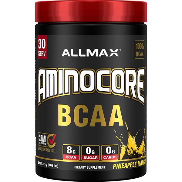 Allmax Aminocore Pineapple Mango 30 Serving Container