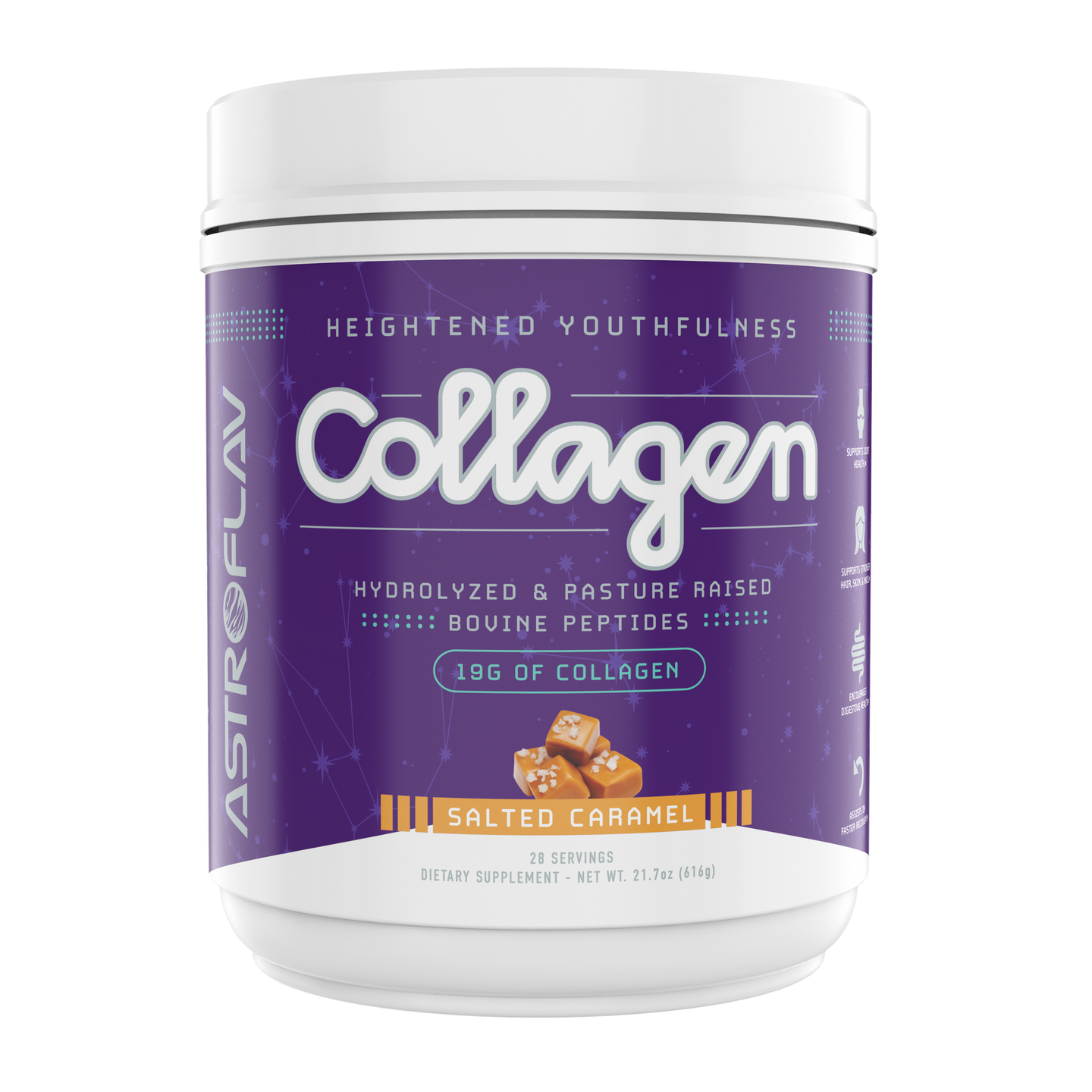 Astroflav Collagen Salted Caramel 28 Serving