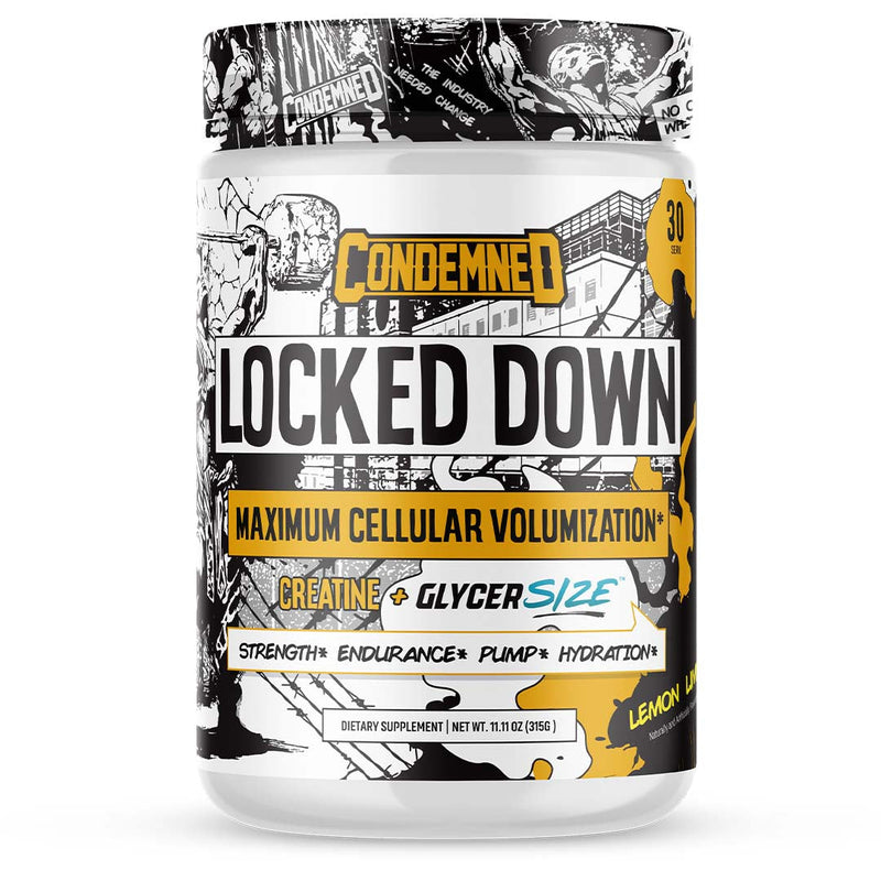 Condemned Labs Locked Down Lemon Lime 30 Servings