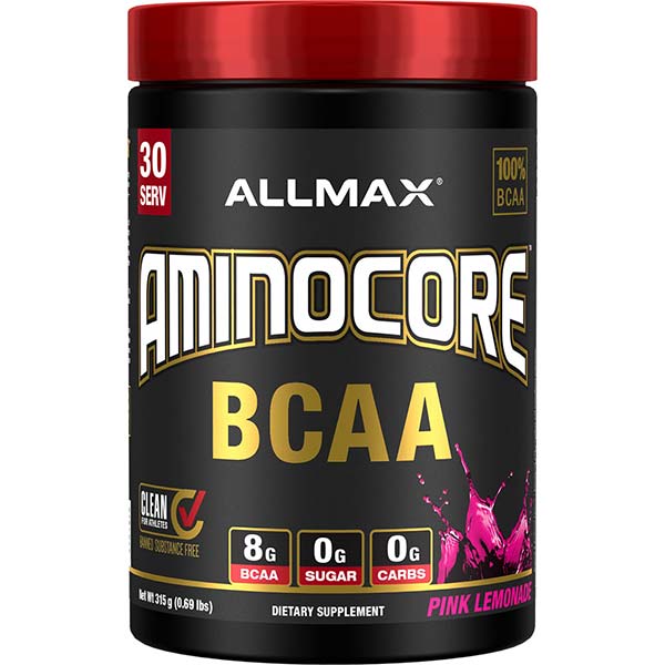 Allmax Aminocore Pink Lemonade 30 Serving Container