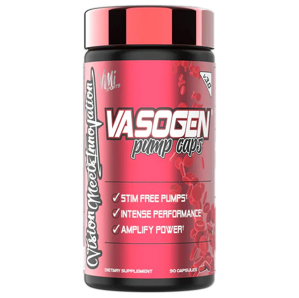 VMI Vasogen Pump Caps Bottle